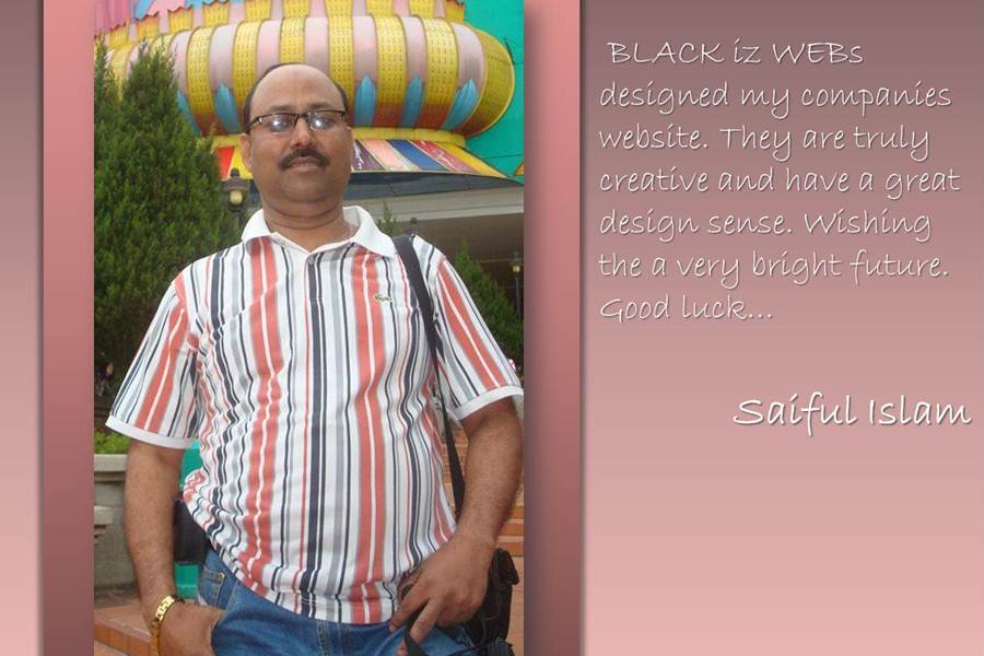 Clients Opinion of BLACK iz ,  review about BLACK iz,  Product and Services like, Website Design and Development, Software Planing, Design & Development, Search Engine Optimization (SEO), Branding SMS (Bulk SMS), Interior and Exterior Design, Online Security System, Satisfaction make a Business,  Capitalizes and Productive, make new Opportunities and Deepens,  of Business Relationships, Following down there are some client's reviews about BLACK iz.