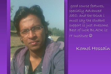 SEO expert, Web Designer, Web Developer, Graphics Designer, WordPress Developer and more till we stared, BLACK iz IT institute 
