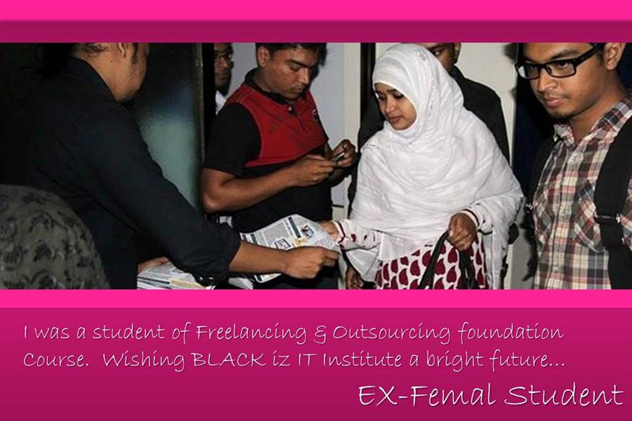 SEO expert, Web Designer, Web Developer, Graphics Designer, WordPress Developer and more till we stared, BLACK iz IT institute 